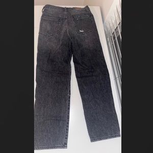 Urban Outfitters BDG Black Slim Straight Ripped Jeans
